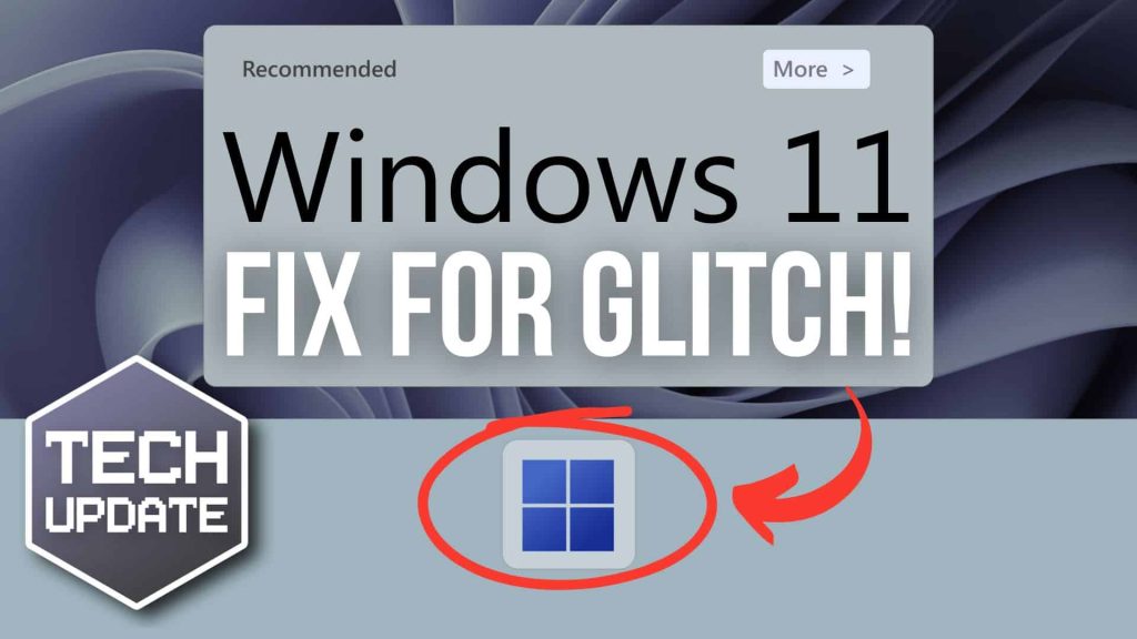 windows 11 fix for glitch