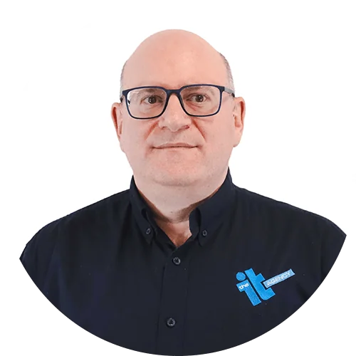 A portrait of one of the IT Agency Leader, Ron.